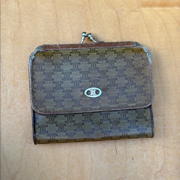 Celine Monogram Brown Wallet - Picture 1 of 7
